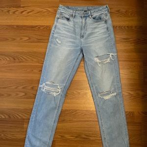 AE straight jeans. 8xlong